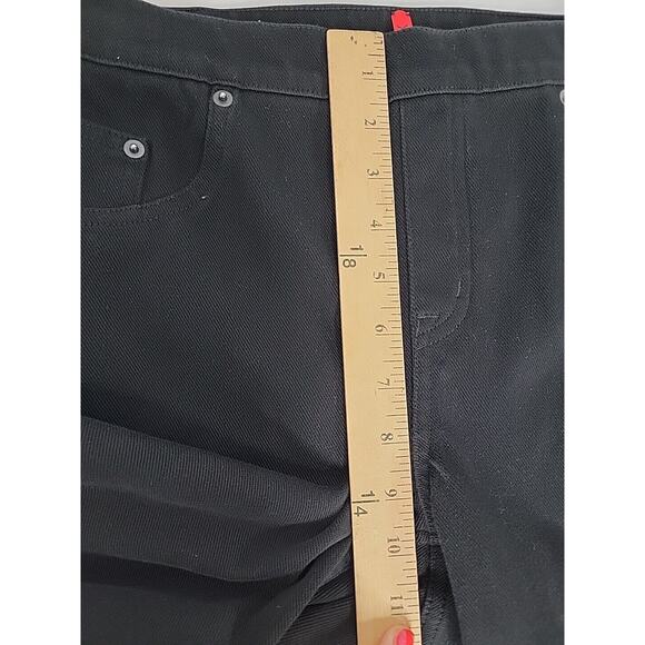 NEW SPANX Jean-ish Ankle Denim Leggings -Jeggings Black - Large - Picture 8 of 12